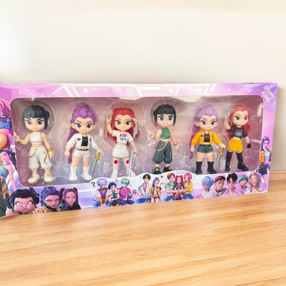 Kpop demon hunters Action Figure Set for Kids